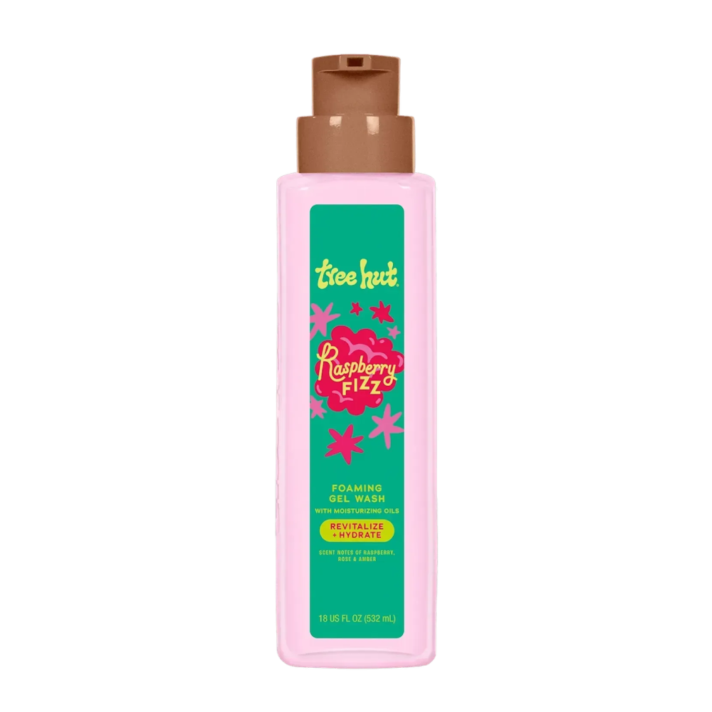 TREE HUT Raspberry Fizz Foaming Gel Wash (New Pump) 532ml - Гель для душу TREE HUT Raspberry Fizz Foaming Gel Wash (New Pump) 532ml - Гель для душу
